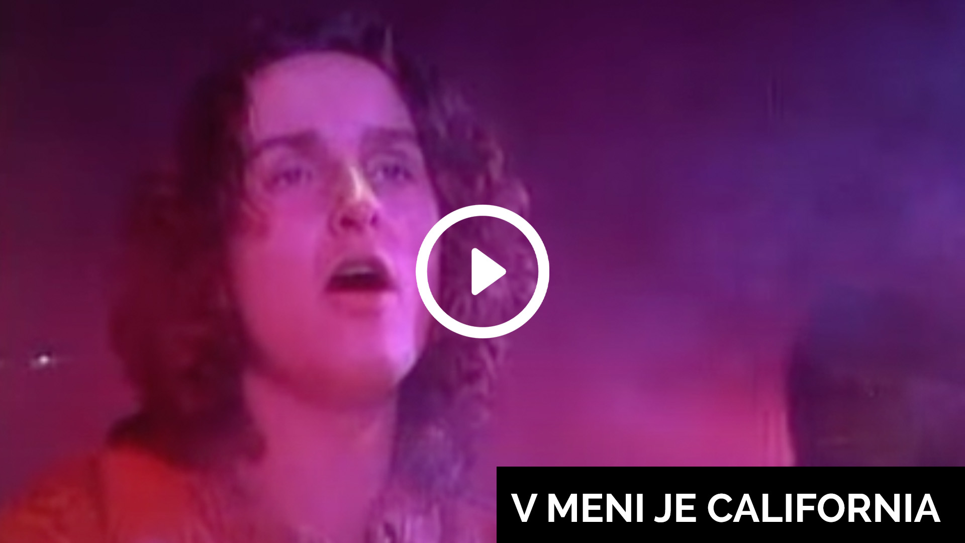 v meni je califorania spot